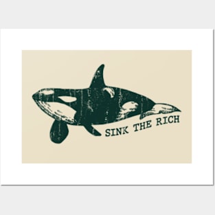 Sink the Rich Posters and Art